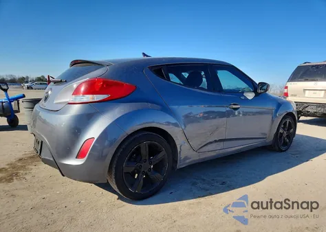 2012 Hyundai Veloster z USA, uszkodzony, nr VIN KMHTC6AD8CU078141